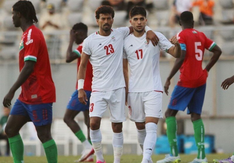 کامبک شاگردان قلعه نویی مقابل گامبیا