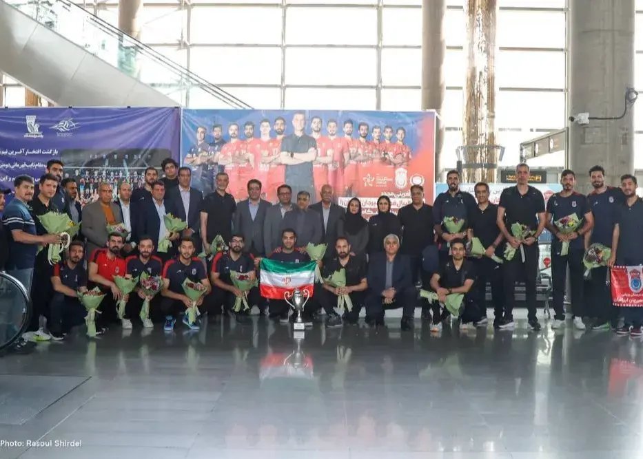 نایب قهرمان آسیا به ایران برگشت 