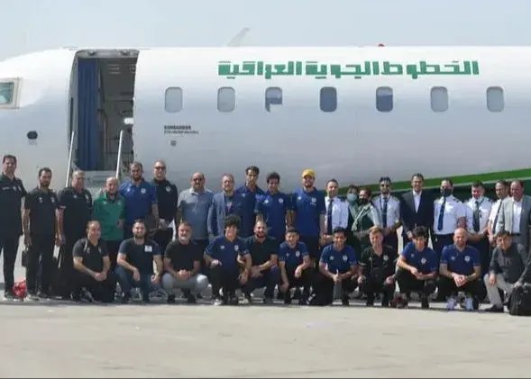 پرواز عراق به اسپانیا برای بازی دوستانه