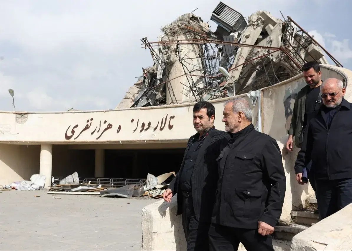 پزشکیان و بازدید از حملات به ورزشگاه آزادی