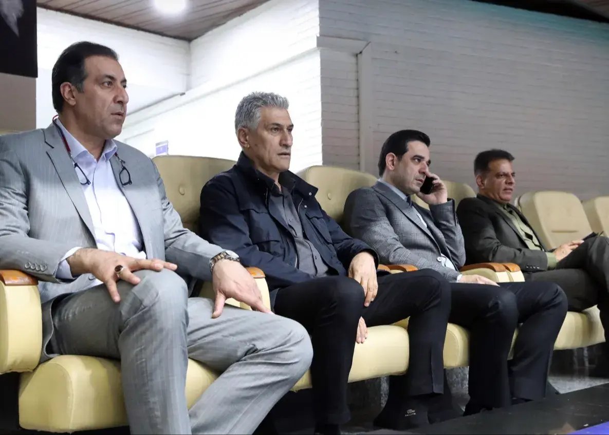 حواس شش دانگ رئیس به تیم ملی 