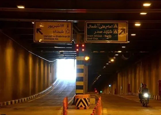 تونل امیرکبیر امشب مسدود است